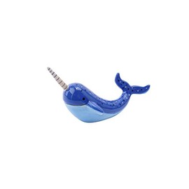 CGB Giftware | 'Noah the Narwhale' Ceramic Ring Holder | Jewellery Organiser | Comes Gift Boxed | GB04517