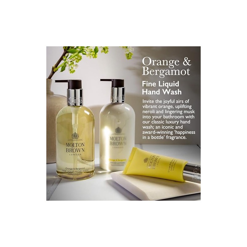 Molton Brown Orange & Bergamot feine flüssige Handseife 300 ml