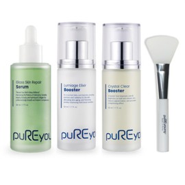 Puriyoung Medical Skincare Home Project Special Kit Water Glow Serum Moisture Ampoule Glowing Skin 3-piece Gift Set / 퓨리영 메디컬 스킨케어 홈 프로젝트 스페셜키트 물광세럼 수분앰플 광채피부 3종선물세트