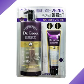 Dr. Groot Hair Loss Symptoms Intensive Care Shampoo Large Capacity 700ml + 150ml / 닥터그루트 탈모증상 집중케어 샴푸 대용량 700ml + 150ml