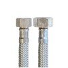Reinforced hose 3/8 inch nut x 1/2 inch nut, drinking