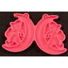 Unbranded Moon & Witch - Epoxy Resin Silicone Molds -