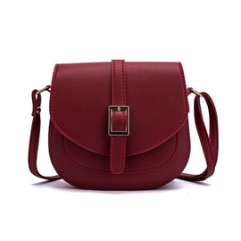 FANDARE Women's Shoulder Bag Leather Crossbody Bag Shoulder Strap Women Evening Bag City Bag PU leather, red