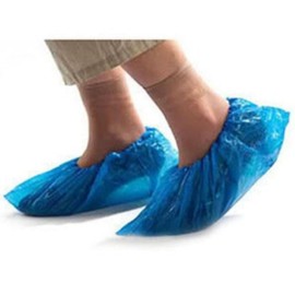 Couvre-Chaussure Bleu Plastifie (50 Paires) +