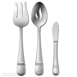 Oneida Satin Astragal 3-Piece Serving Set