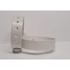 J&R Wristbands Vinyl Wristband 100-Piece Set (White)