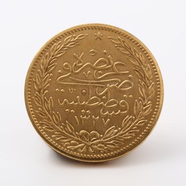 Gold Coin No.21 Ottoman Empire 100 Crush Gold Coin Replica Coin