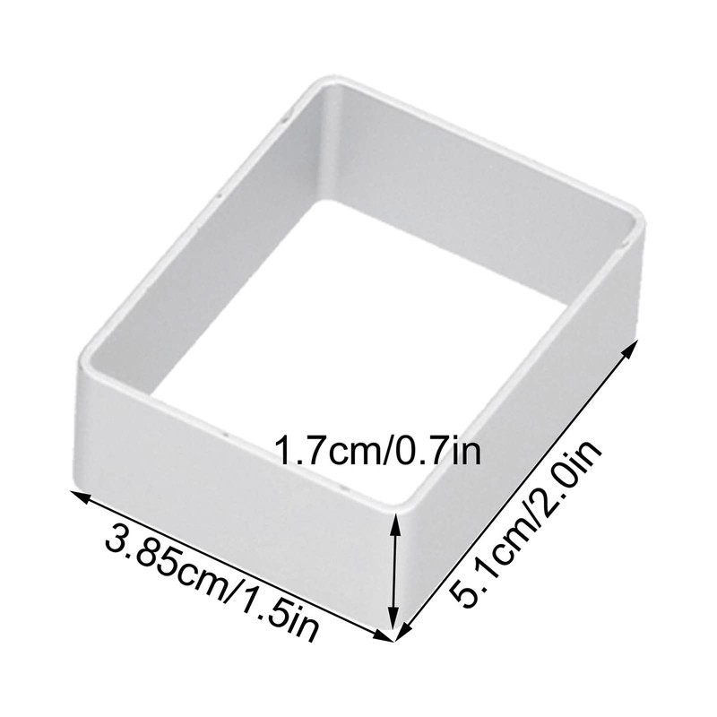 Stainless Steel Cookie Cutter Set, Heavy Duty, Durable 10 Piece