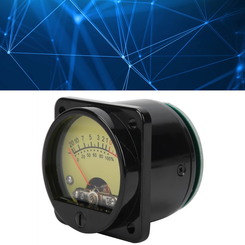 45mm Power Amplifier Tube VU Level Meter with Backlight DB