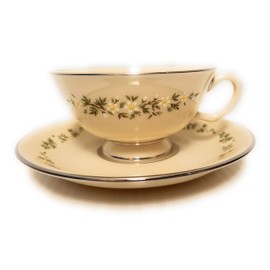 Lenox Brookdale Cup & Saucer Set