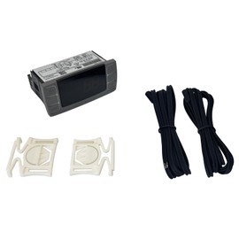for Dixell XR02CX-4N1F1 Temperature Controller Fit for 120V 50-60hz Commercial Refrigerators/Freezer with Temperature Sensor Probes & Clasp