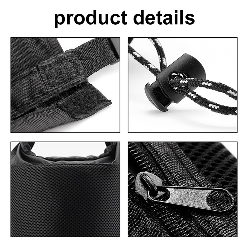 Nylon Mesh Drawstring Storage Pouch Bag Multi Purpose Travel Camping
