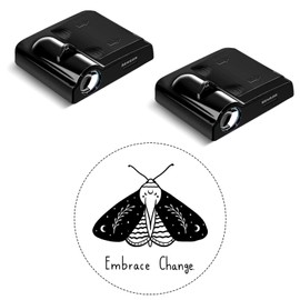 Car Door Lights Projector, 2PCS Car Door Projector Lights Wireless Universal Welcome Courtesy Ghost Shadow Lamp Fit for All Car Models (Bee)