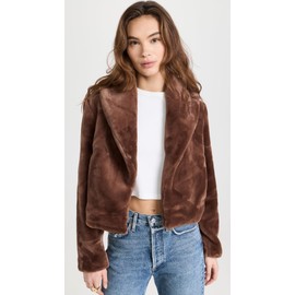 [BLANKNYC] Women's Espresso Martini Jacket, Espresso Martini, Brown, M