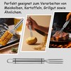 ipow Stainless Steel Jacket Potato Fork, Practical Corn Forks for