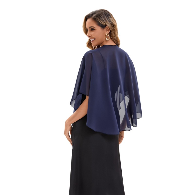 Baoqiya Chiffon Evening Shawl Scarf Wedding Shawls and Wraps for