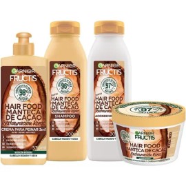 Kit Garnier Fructis Hair Food Manteca Cacao Rutina Completa