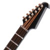 Guitar Model Plastic Material Mini Musical Instrument Desktop Ornament with