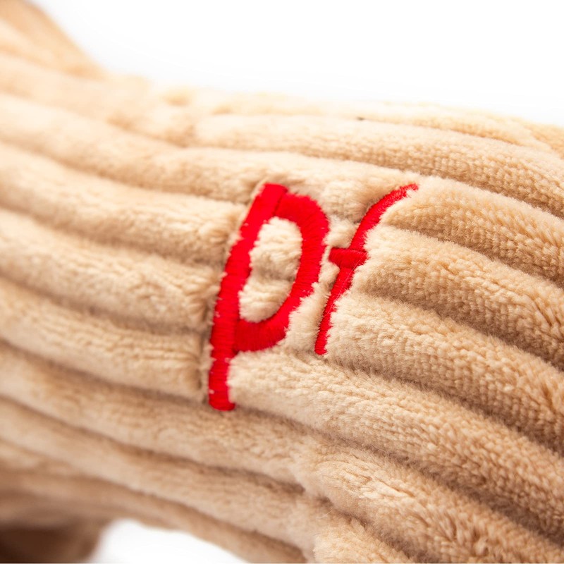 Petface Dougie Deli Cord, Plush Puppy Dog Toy