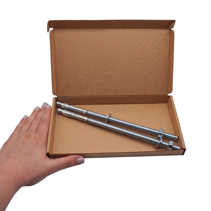 (Pack of 2 pcs) Wedge Anchors M10 x 230 mm,