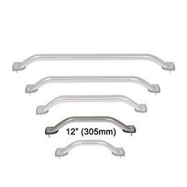 Oceansouth Stainless Steel Boat Grab Rail 25 mm (Railing Stainless Steel 12 Inch (305 mm) 25 mm Diameter