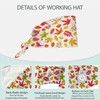 Autumn Leaves Working Cap Scrub Caps for Women, 2 Pcs