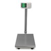 TUFFIOM 661lbs Electronic Industrial Commercial Platform Scale,Stainless Steel High-Definition LCD