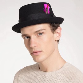 Mimeile Hat Feather Assorted Natural Feather Men Women Hats Crafts Art DIY Colorful Hair Accessories Earring Mask Clothing Decor 10 PCS