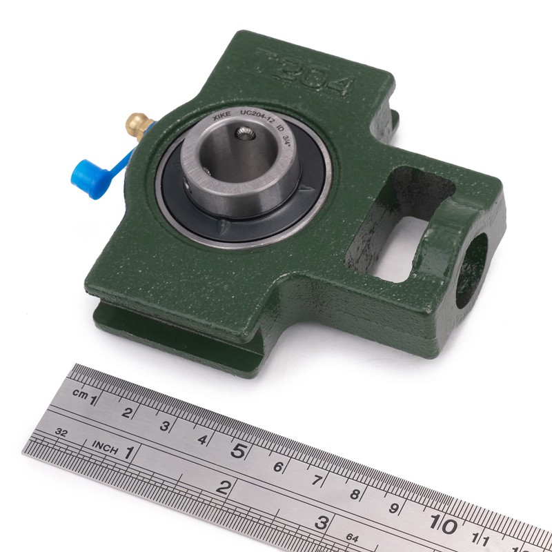 XIKE 2 Pcs UCT204-12 Bore 3/4" Pillow Block Take-Up Mounted