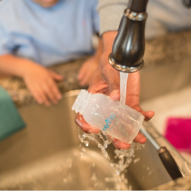 Evenflo Milk Collection Bottles,5oz,(4-Pack)