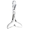 Nenalina Whale Fin Carabiner Charm Pendant for Charm Bracelet 925