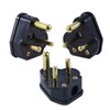 5 Amp Round Pin Plugs Mains Plug 3 Pin Lighting