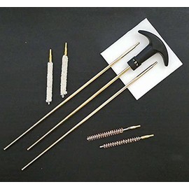 fritz-cell Weapons Cleaning Set (8 Pieces) Cal .177 4.5 mm and Cal.22 5.5 mm Cleaning Set, Air Rifle, Air Gun, Weapon Care Set, Weapon Cleaning Rod