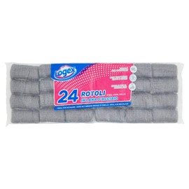 Logex Steel wool, soft wheels, pack of 4