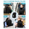 Travel Pillow Airplane Inflatable Neck Pillow Comfortably Supports Head and