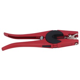 100 Sets Livestock Ear Tag Kit for Prevent Livestock Theft, for Cattle Horse Sheep (Green Ear Tag with Red Pliers with 2 Ear Tag)