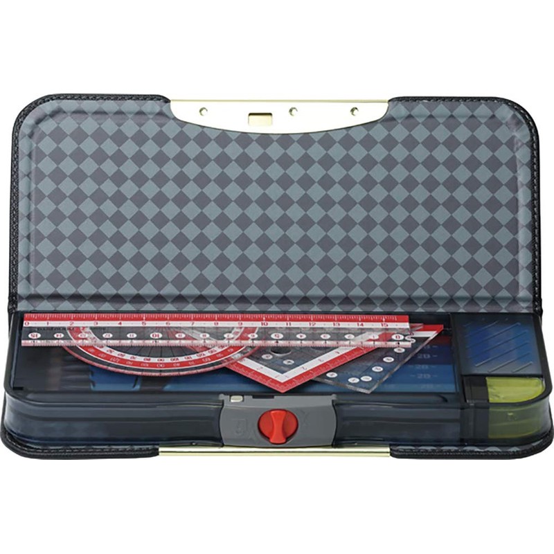 Sonic FD-1292-K Brave Arlock Double Sided Slim Emblem Navy Pencil