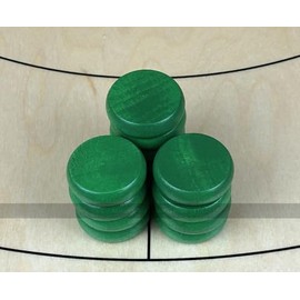 Tracey Green Crokinole Buttons (set of 13)