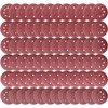 Teenitor Sanding Paper, 4.9 inches (125 mm) Diameter, 72 Sheets,