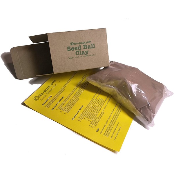 Red Clay Powder for Seed Balls and Seed Bombs (500g)
