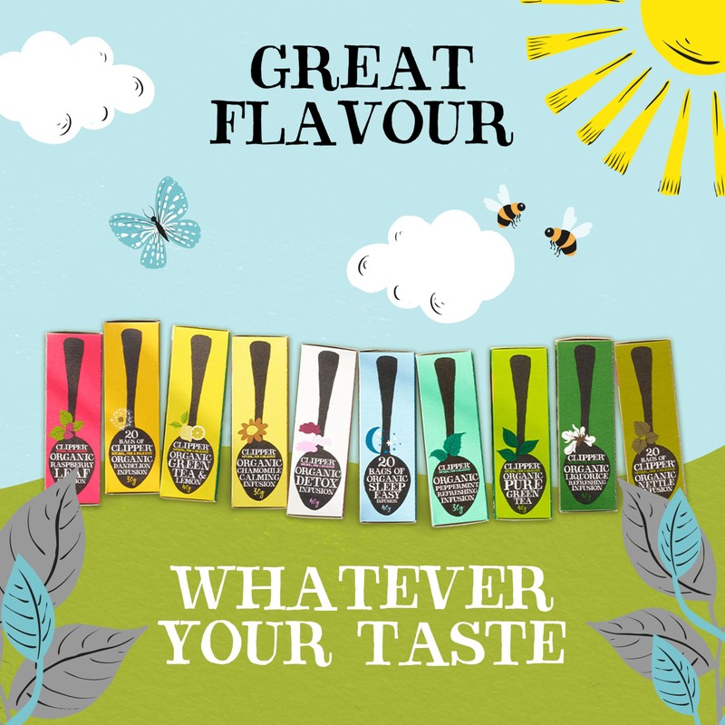 Clipper Fairtrade Organic Earl Grey Tea Bags Ref A06721 -