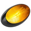 Lumitronics RV 12V LED Oval Porch Utility Light, Clear &