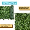 Coarbor 9 Packs 20" x 20" Artificial Ivy Panel Faux