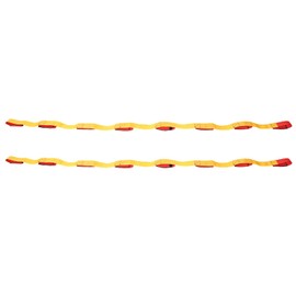 2 x Legged Race Band, Team Attachment Strap, 3/5/8 People, Outdoor Party, Group Game, Teamwork Playings Bands (Normal Version for 8 People)