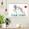 Team-Sport (Wandkalender 2025 DIN A4 quer), CALVENDO Monatskalender [Calendar] Peter