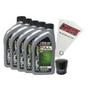 Cyclemax Full Synthetic 10W-40 Oil Change Kit compatible with 2008-2022
