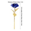 Gold Foil Rose Valentine's Day Gift Lighting Last Forever Love