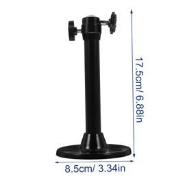 Operitacx Adjustable Mini Ceiling Wall Desk Projector Mount Stand for Mini Devices Up to Stable Thickened Pole with Large Base Easy Installation for Home Theater and Office Use