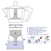 kela Italia 10553 Espresso Maker 150 ml for 3 Cups