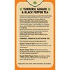 Herbal Cup Ayurveda Turmeric Tea, Organic Ginger & Black Pepper,